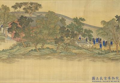 图片[5]-Imperial Rites of Sericulture (Scroll 3: “Picking Mulberry Leaves”)-China Archive